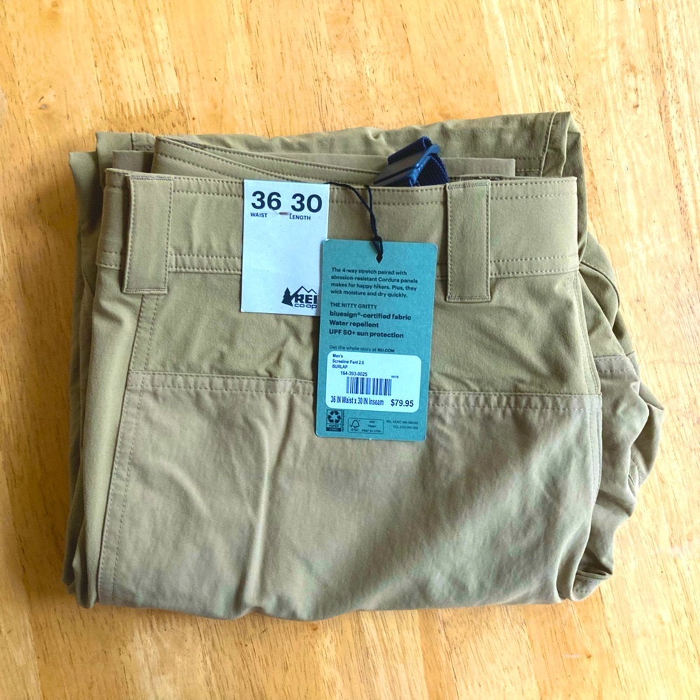REI Co-op Screeline Pant 2.0 36x30L